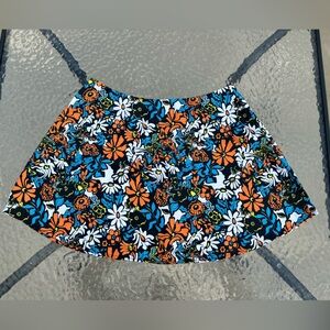 Empyre Maggie Floral Satin Skirt Size Medium